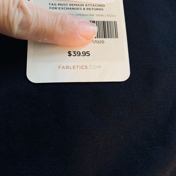Fabletics Christine Built In Bra Tank Top Size XS NWT - Picture 8 of 14